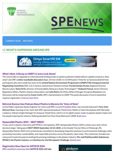 SPE News - September 19, 2025