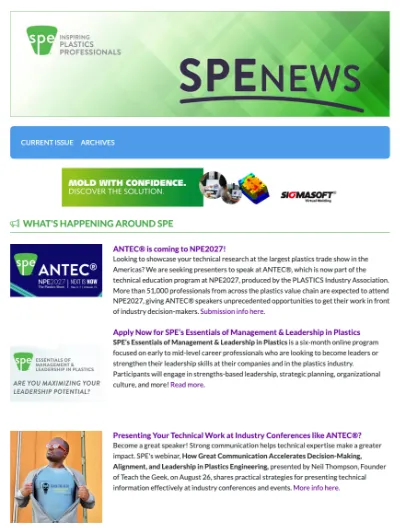 SPE News - August 21, 2026